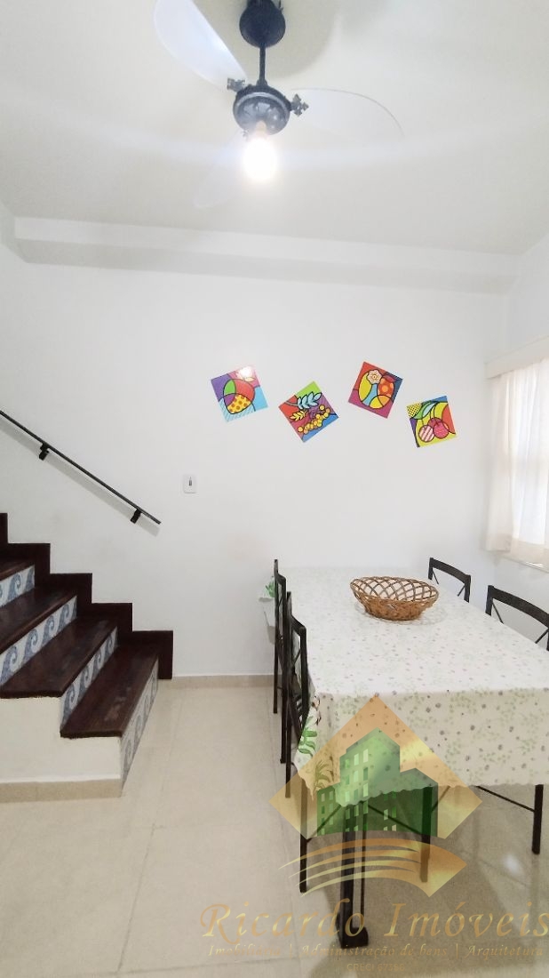 Cobertura duplex mobiliada na praia grande