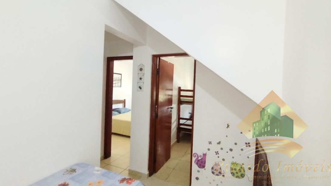 Cobertura duplex mobiliada na praia grande