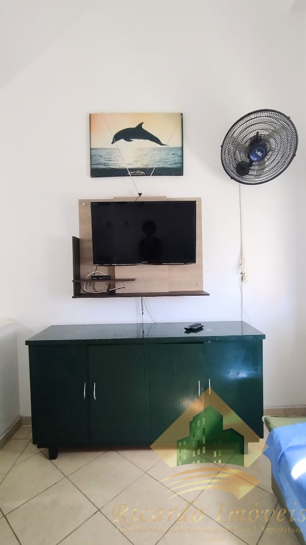 Cobertura duplex mobiliada na praia grande