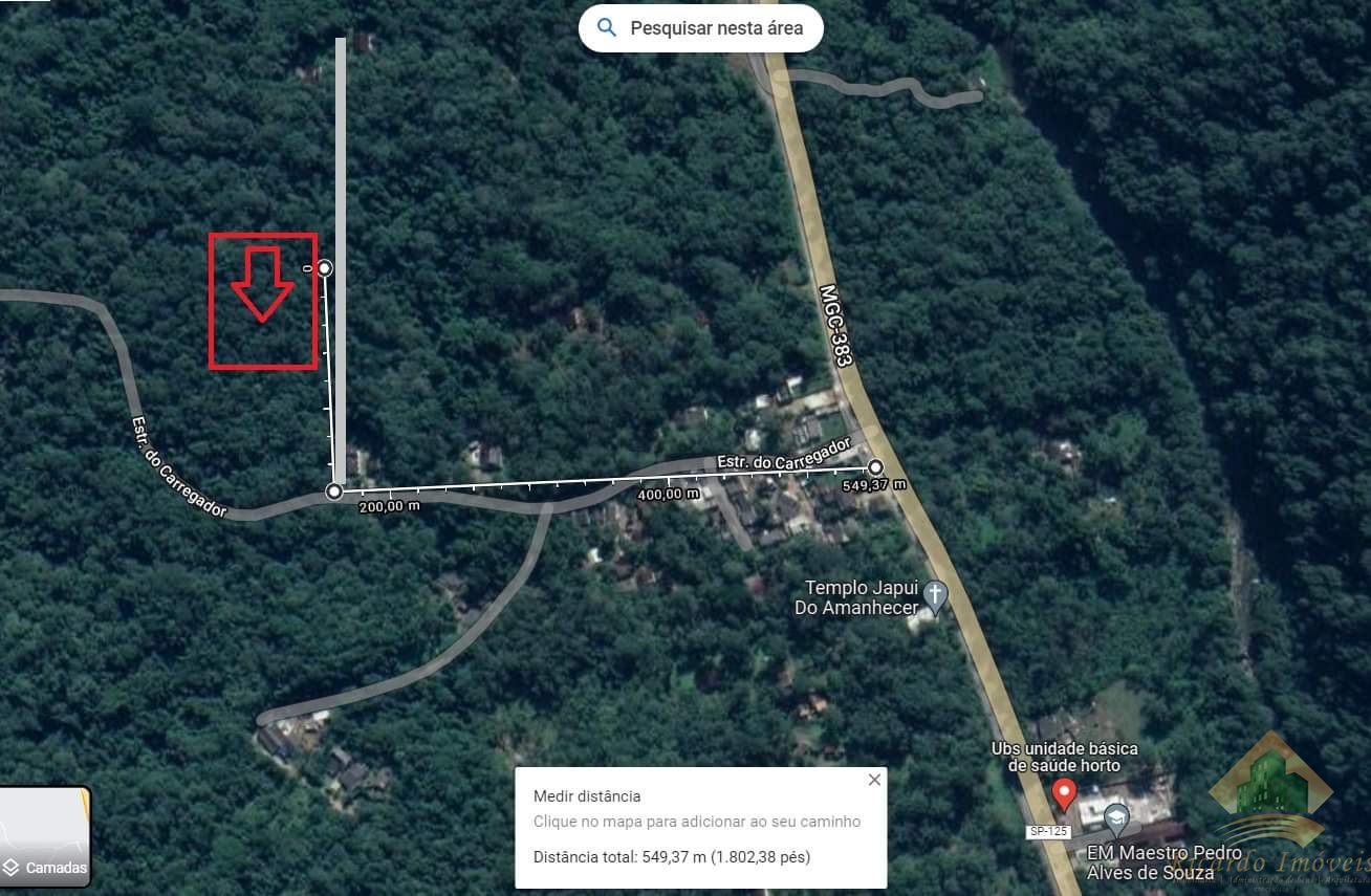 Área de 7.500 m² escritura definitiva