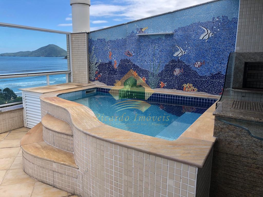 Cobertura triplex de alto padrao com vista para o mar em ubatuba-sp