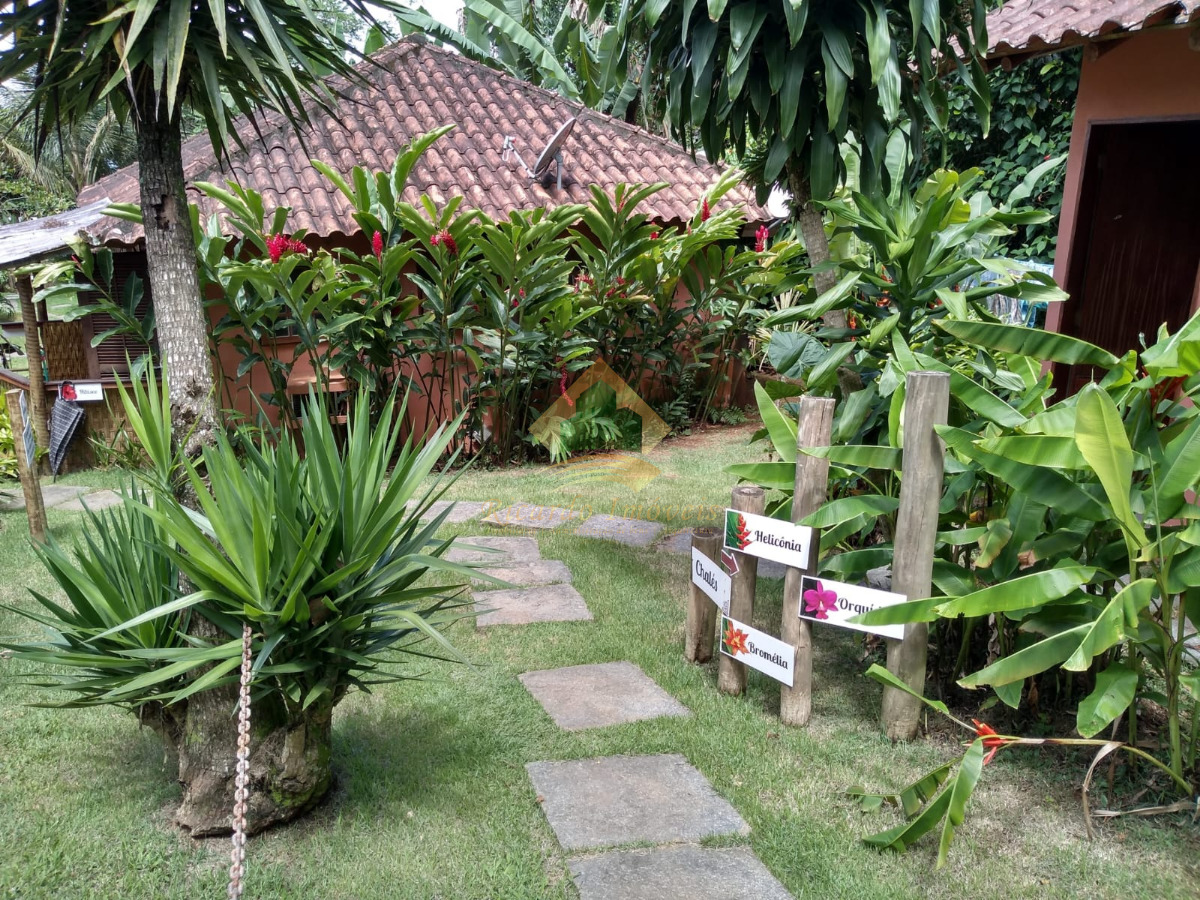Casa Pé na Areia Com quiosque e chalés para locação, Vistta paradisíaca na Praia do Flamengo