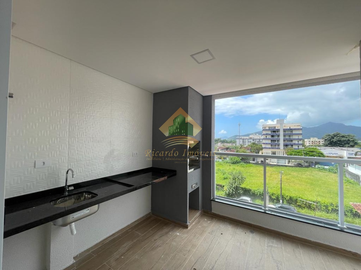 Excelente apartamento em prédio recém entregue no centro de ubatuba